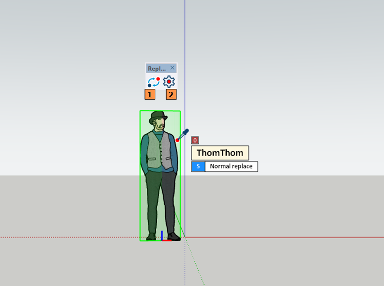 工具1吸管光标和信息覆盖